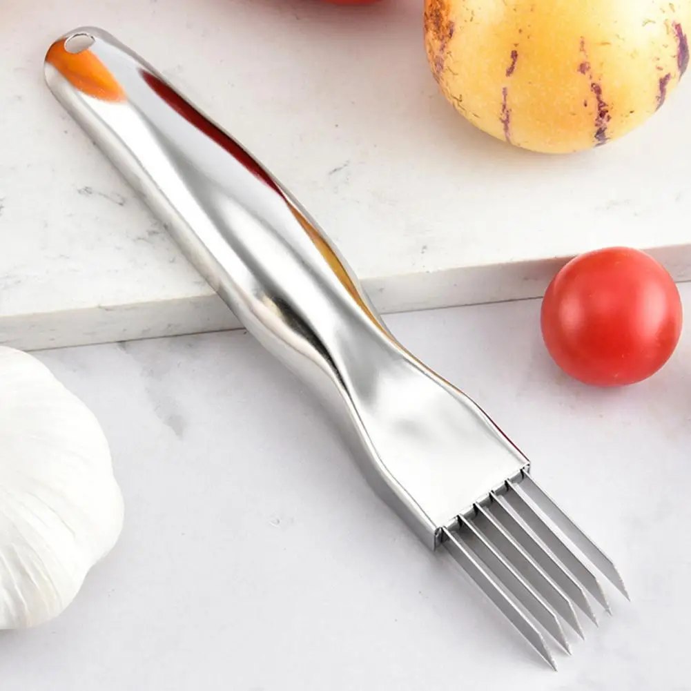 

Food Slicer Onion Cutter With Safety Cover Multi-blade Onion Slicer Quick Dicer Chopping Tool Julienne Strips Vegetable Cutter