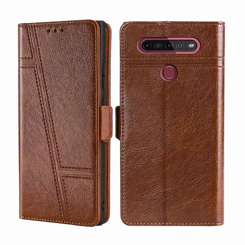 Luxury Wallet PU Leather Phone Case For For LG G7 G8 G8X V50 ThinQ V30 Plus Stylo 5 W30 Velvet Protective Stand Book Cover