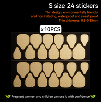 240pcs/480pcs Nail Jelly Glue Double Sided Transparent False Nail Art Adhesive Tape Glue Stickers DIY Reusable Manicur Tools