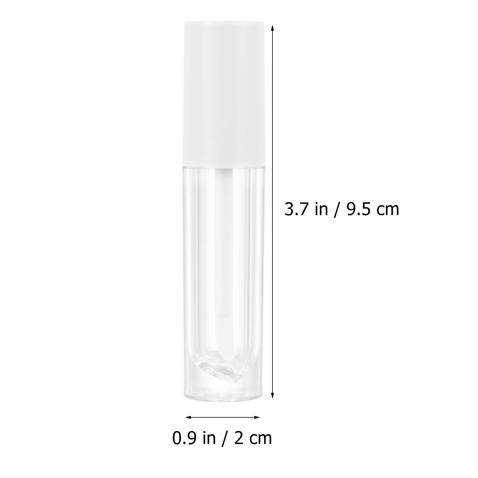 10 قطع من أنابيب ملمع الشفاه الصغيرة سعة 3 مل قابلة لإعادة التعبئة، حاويات ملونة محمولة للسفر والاستخدام اليومي، زجاجات بلسم الشفاه وقوارير ملمع الشفاه