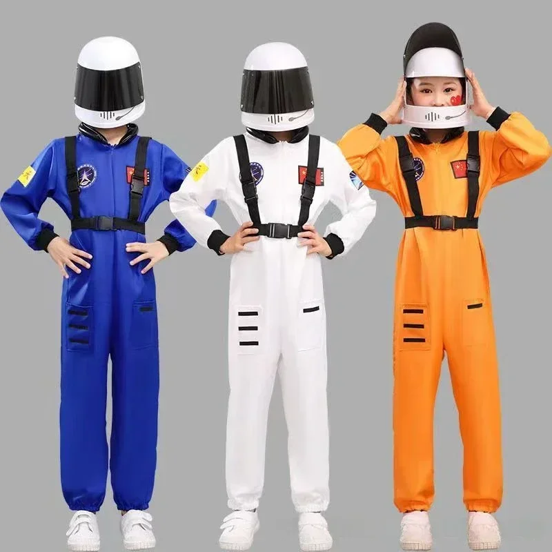 Air Force Cap Pilot Astronaut Sports Show Clothes Show Clothes June 1 Child Astronaut Space Suit Pilot Uniform