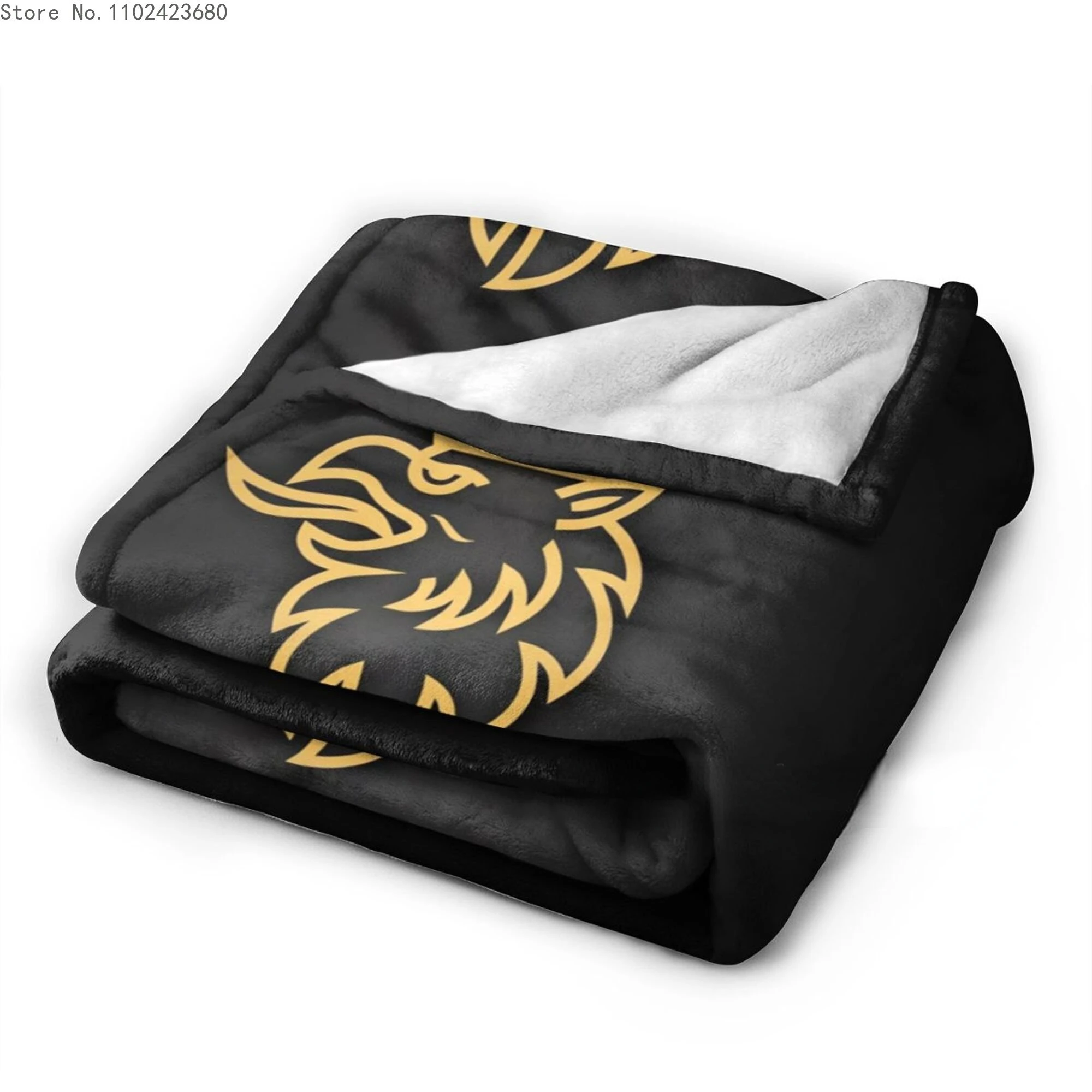 Scania Logo Flannel Throw Blanket Fuzzy Warm Lightweight Throws for All Season Bedding 3D Printing Soft Micro Fleece Blanket