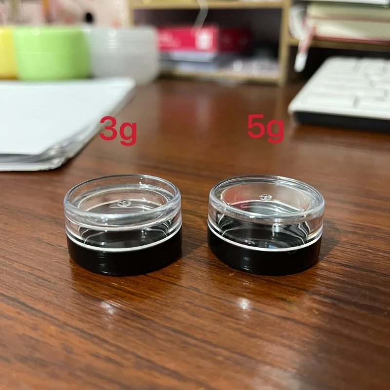 

F92B Mini Sample Bottle Round Bottom Make Up Lip Balms Eye