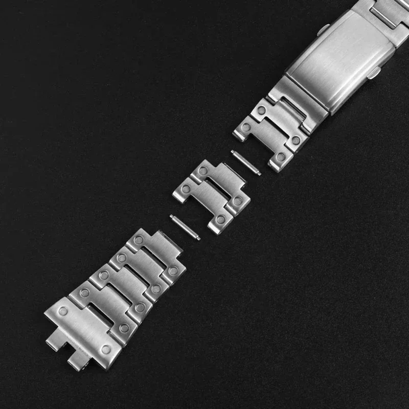 Cinturini per orologi per casio g-shock GMW-B5000 cinturino in acciaio massiccio piccolo cinturino quadrato Accessori per orologi braccialetto a catena