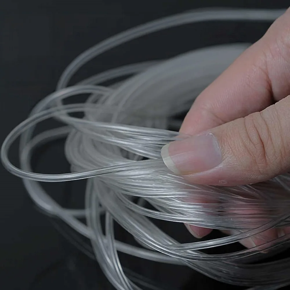 Transparent Silicone Capillary Tube OD0.8‑7mm High Temperature & Corrosion Resistant Soft Flexible Silicone Hose Home Water Pipe