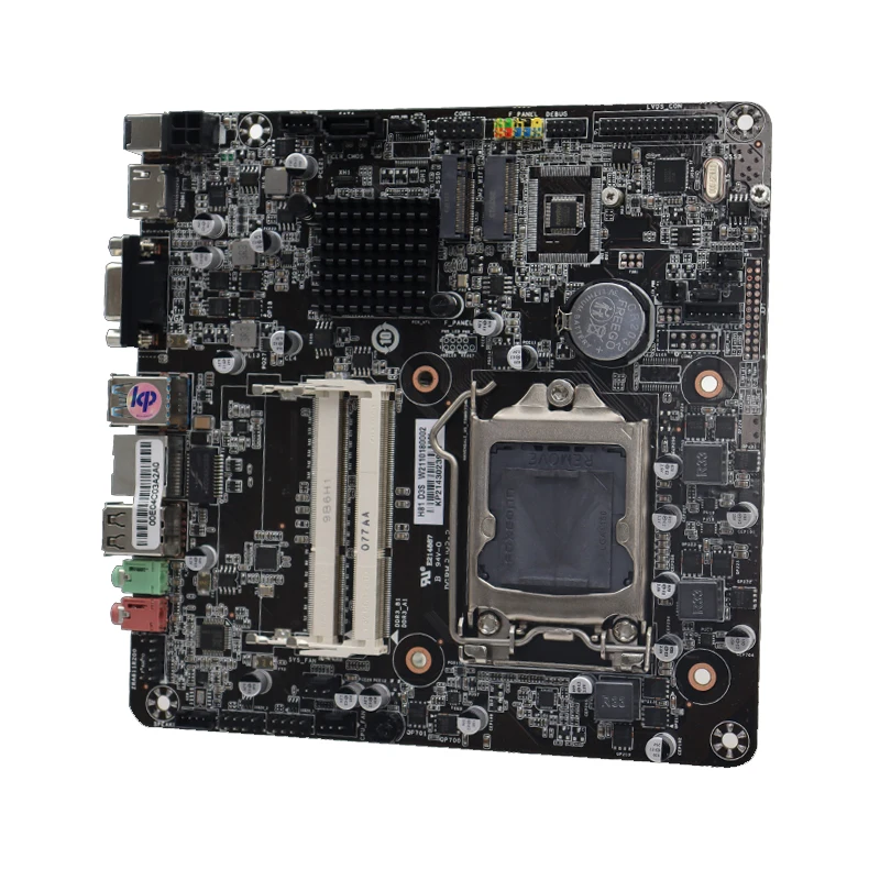 Zillion-Mini ITX Motherboard, H81, LGA 1150, Dual Channel, DDR3L, Suporte Core i3, i5, i7, Pentium Celeron, CPU para PC Gaming, 4ª Geração, Novo