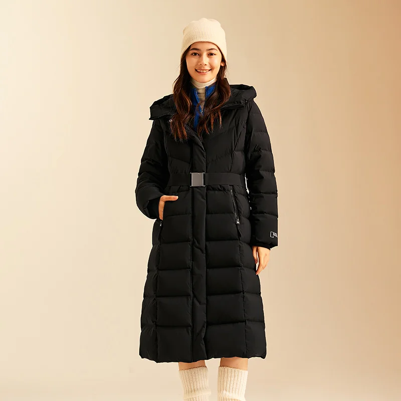 Semir أسفل سترة المرأة طويلة طول ثلاثة مقاومة الشتاء ملابس خارجية جديدة الدافئة العزل ملابس نسائية موضة غير رسمية #4