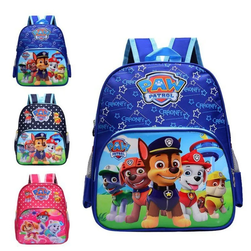 PAW Patrol Backpacks School Bags Cute Large Capacity Outdoor Bags for Student Travel Bag Boy Start of School Girl Birthday Gifts