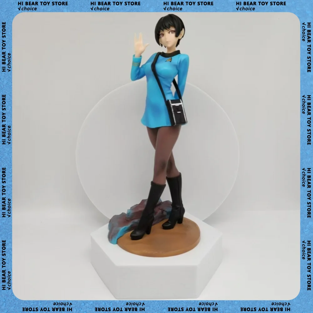 20cm Star Trek Anime Figure Bishoujo Vulcan Science Officer Girl Command/Medical Officer Action Figure Collection Model Doll Toy