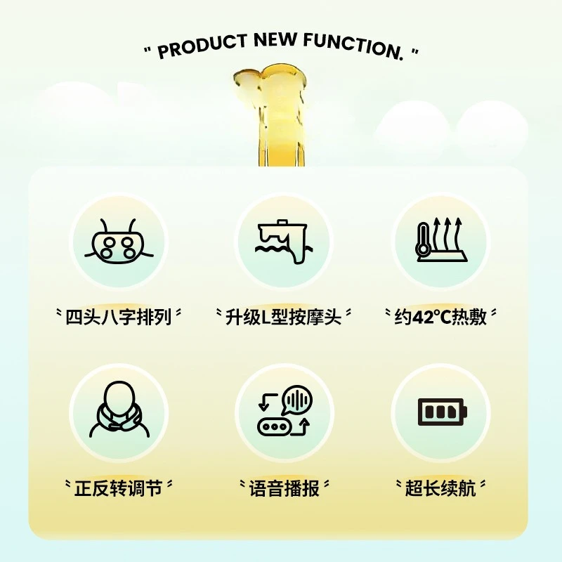 Shoulder and neck massager Cervical spine massager Waist back Neck trapezius massage pillow Kneading