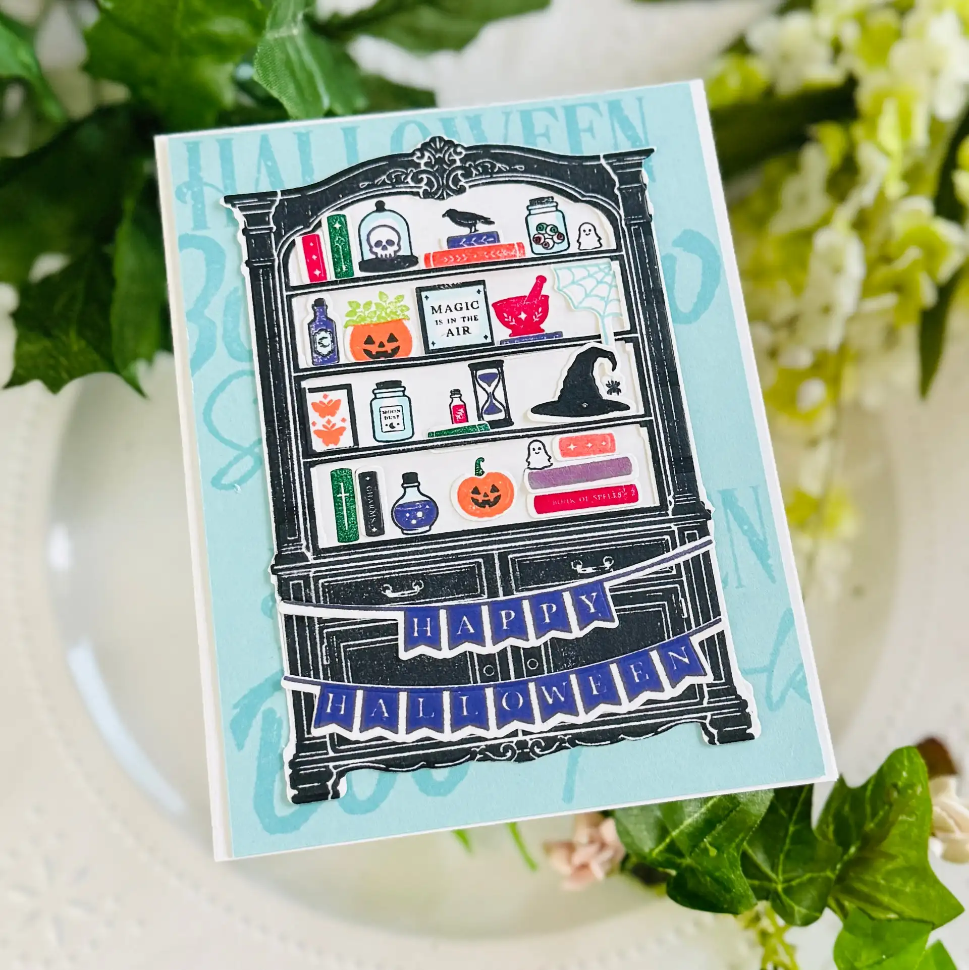 Harvest Medley Stencil Collection DIY Metal Cutting Dies Clear Stamps Hot Foil Stencil Scrapbooking for Decoration of Halloween-