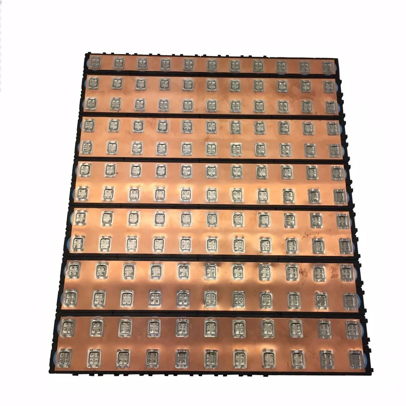 Sales 18650 Copper Nickel Composite Sheet 20S6P 0.3mm China Production Copper-Nickel Bus Copper Busbar Cell spacing20.25mm