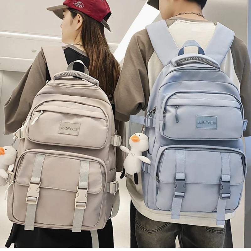 New Lady Kawaii Waterproof Backpack Casual Laptop Women Book Bag Trendy Female College Backpack Girl Travel Harajuku School Bag