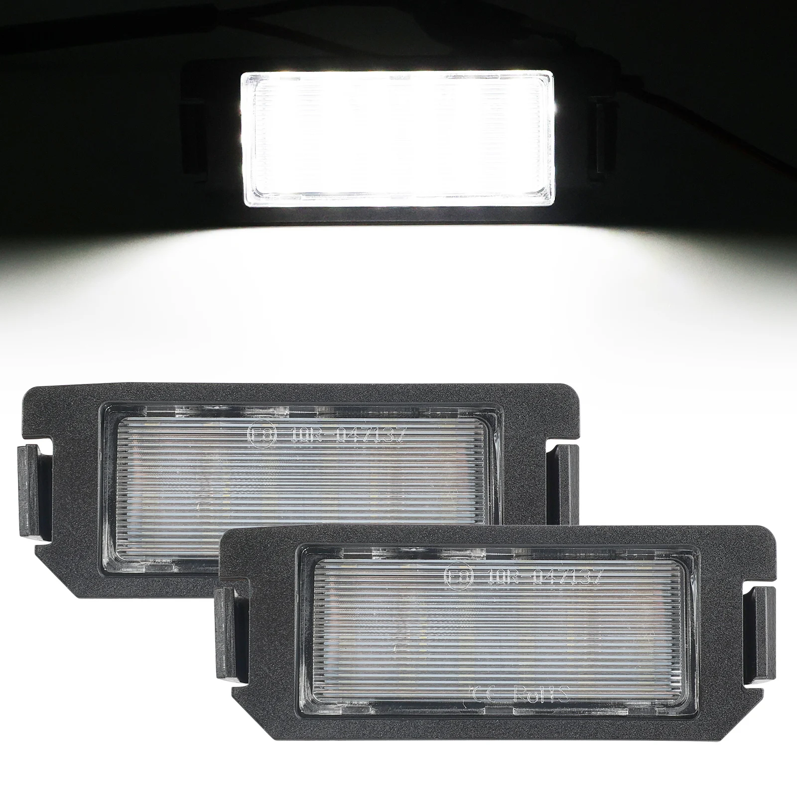 LED License Number Plate Light White Error Free For Hyundai I20 Veloster Terracan HP XG30 Coupe For Kia Rio Ta Soul Plug & Play