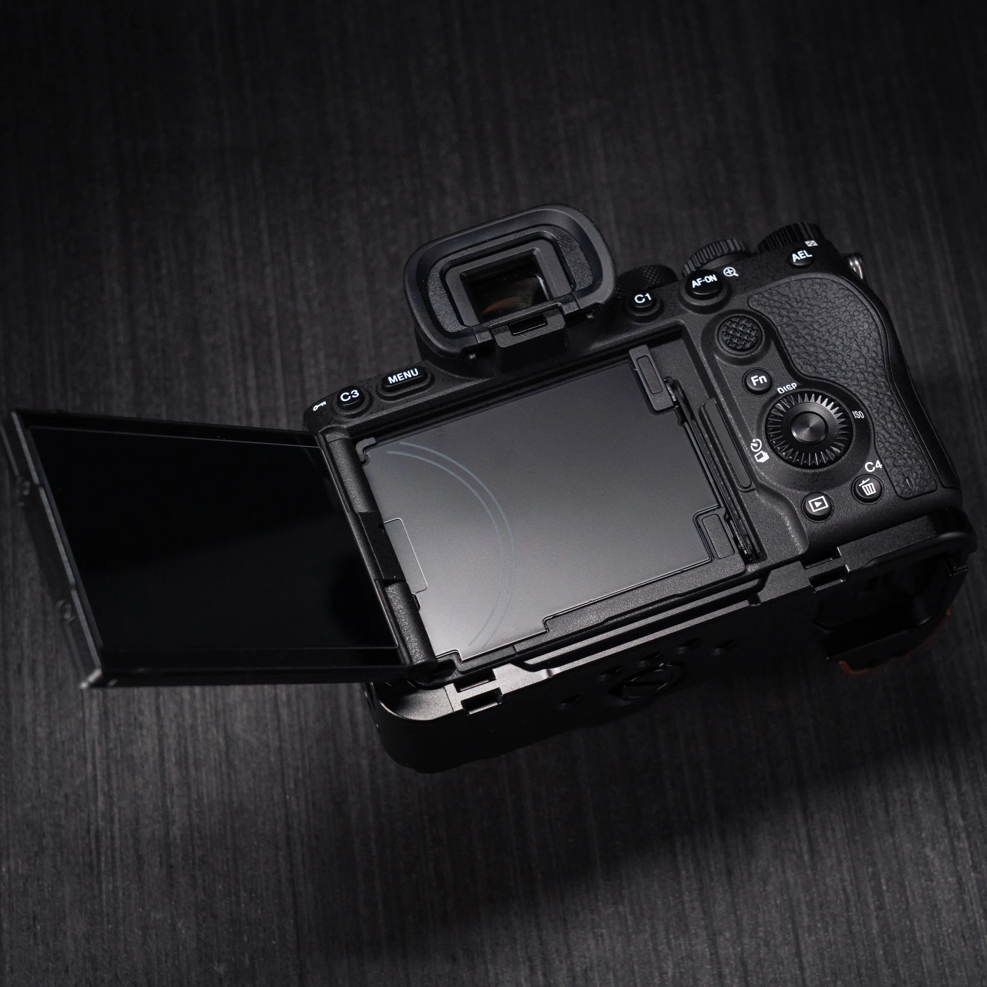 YUWOOD für Sony A7R5 / A7M4 Kamera-Cage mit Holzgriff und integrierter Schnellwechselplatte für Arca-Swiss Cage Rig Kit – Detail 6