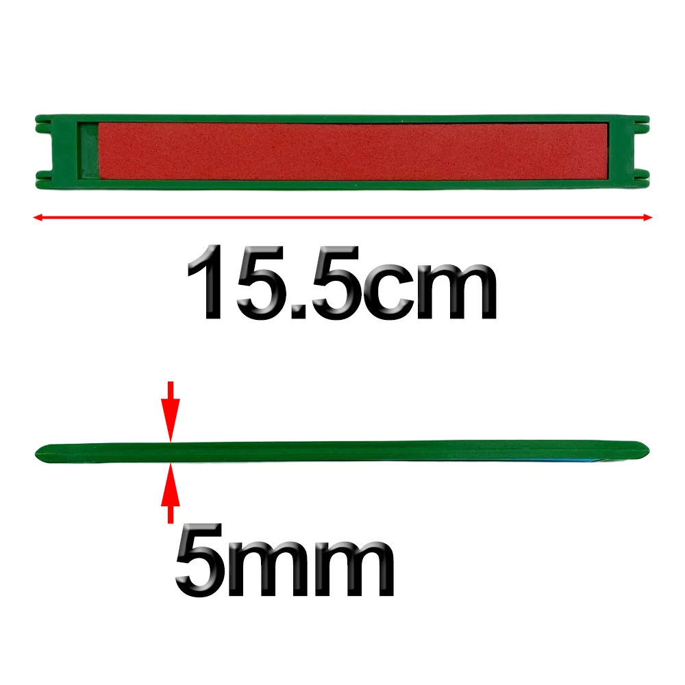 Double-Sided Foam Wire Plate, Subwire Plate, Equipamento de pesca, Ferramenta Reel, Acessórios, 5pcs por lote