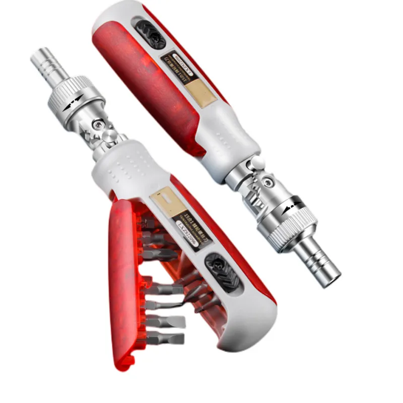 Wheel screwdriver Strong magnetic screwdriver cross shape multi Angle plum   batch tool