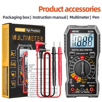 Digital Multimeter Voltage Tester Voltmeter SZ06 SZ308 TRMS 2000 Counts Auto-Ranging Ohm Volt Amp Meter Measuring AC/DC Voltage