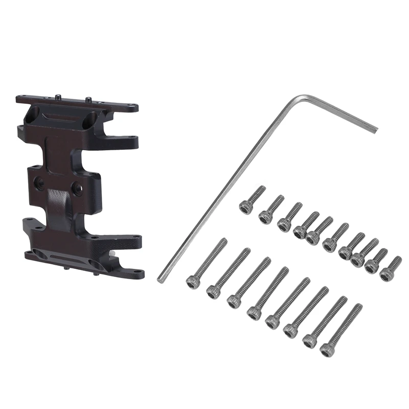 

Metal Center Gearbox Mount Base Skid Plate For 1/24 RC Crawler Car Axial SCX24 Gladiator JLU Bronco C10 Deadbolt