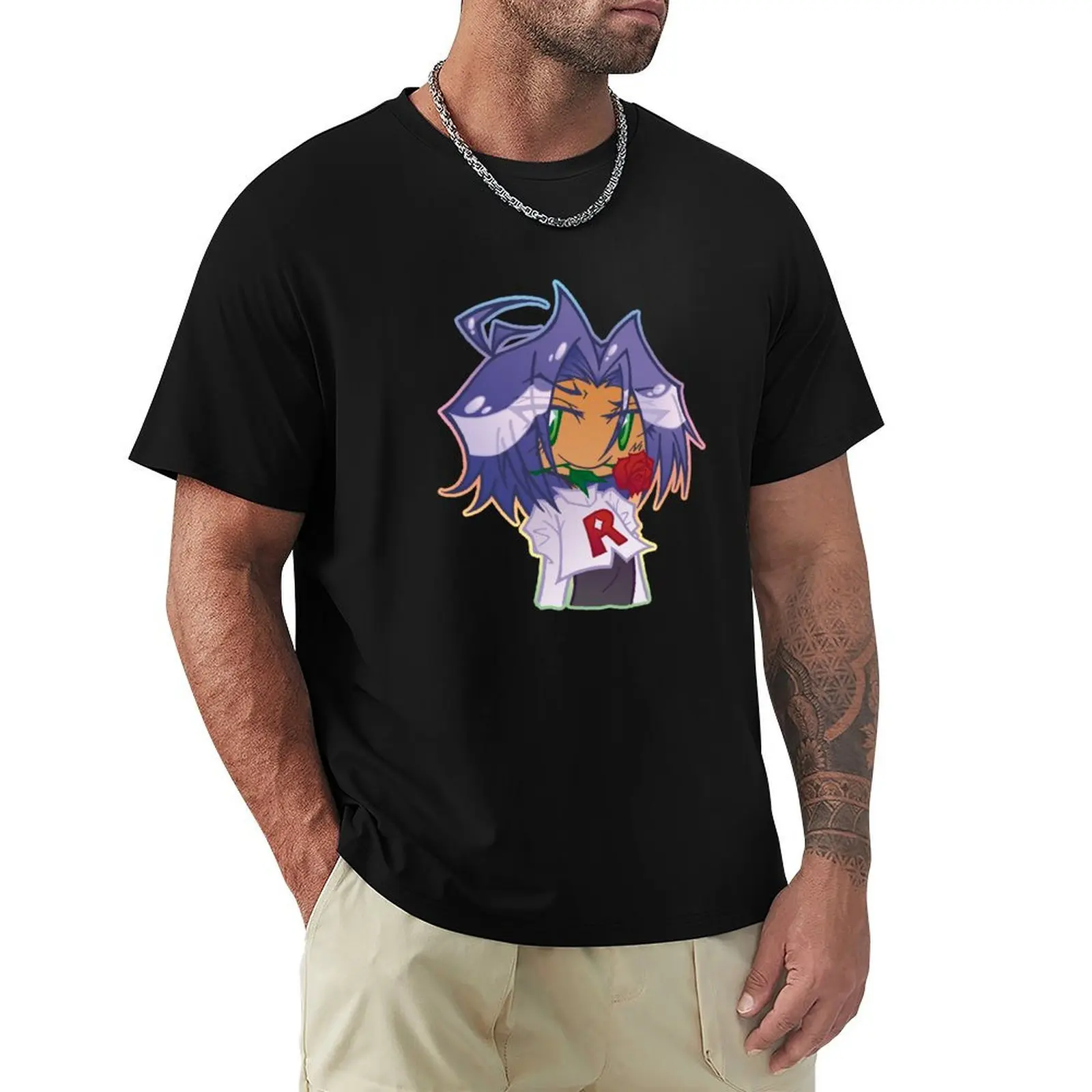 

James - Team Rocket T-Shirt plus sizes summer top mens clothing