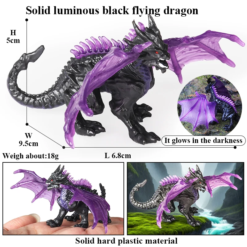 Oenux الأبيض النمر غريفين سيربيروس الأسد النمر شجرة الوحش النار التنين الديناصورات نموذج عمل أرقام جمع لعبة طفل