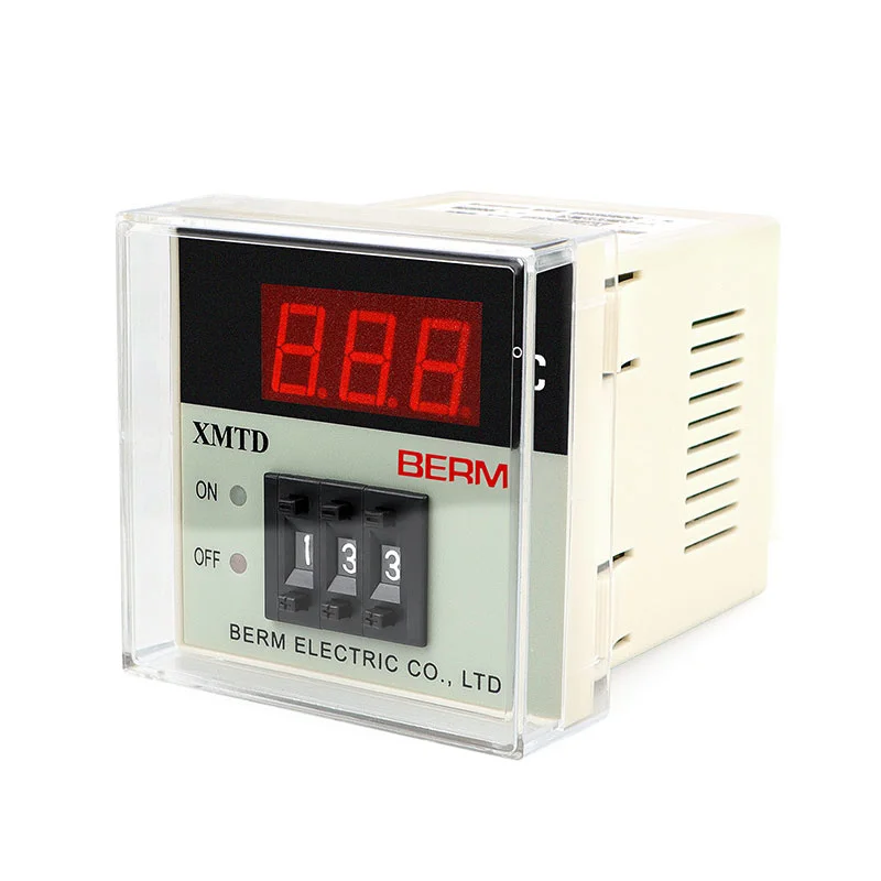 

XMTD-2001 2002 Digital Display Temperature Controller Meter 0-399℃ 0-999℃ K E PT100 Thermocouple 220AC 75*75mm Thermostat