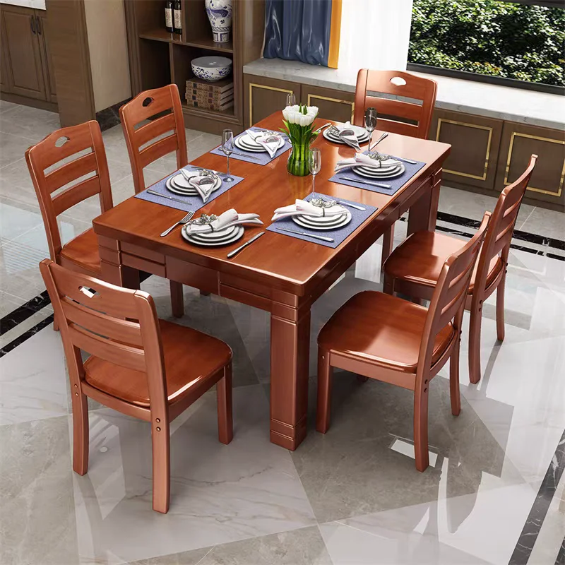 Luxury Nordic Solid Wood Dining Table
