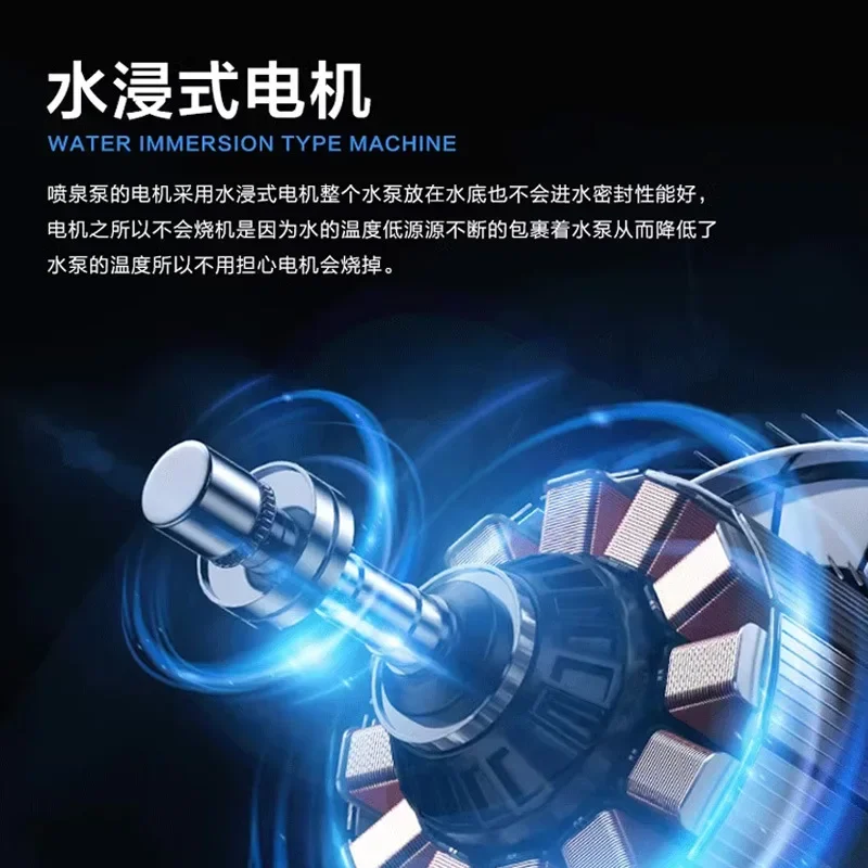 New type of fish pond aerator, dual-purpose wave aeration, dual-speed wave pushing, oxygen saving, electric river frequency