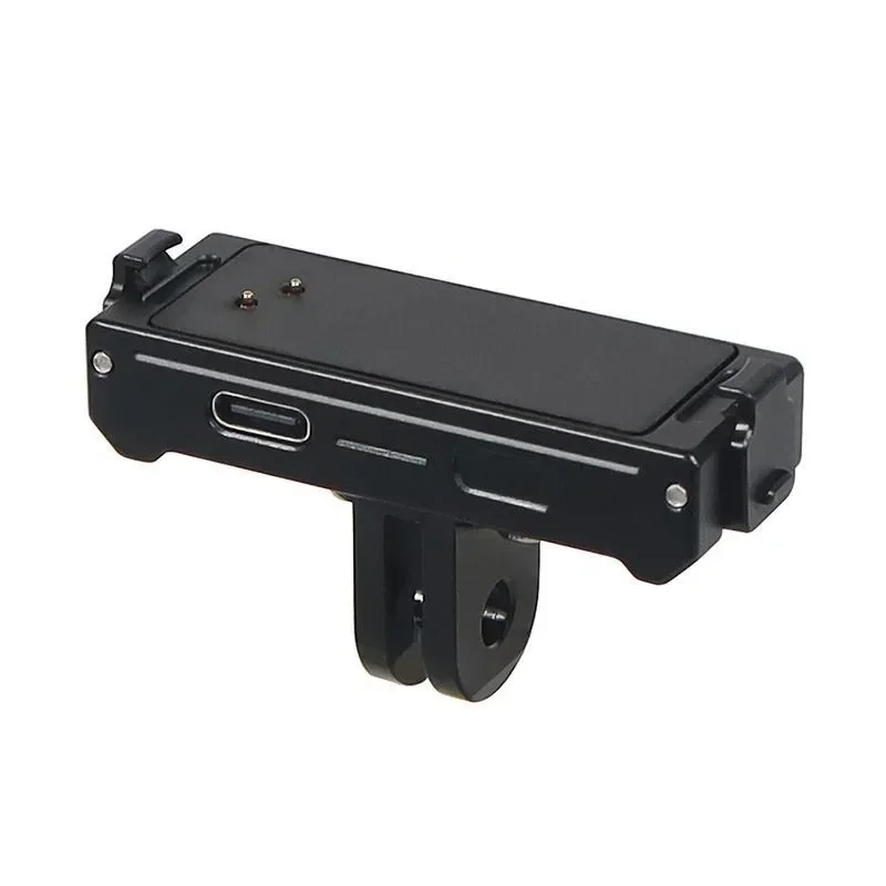 Magnetic Suction Quick-Release Bracket with 1/4 Hole & Charging Mount – For Shadow Stone Insta360 GO3/GO3S Thumb Camera
