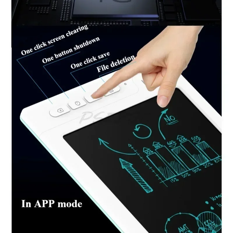 B-M 10 Inch Student Intelligent LCD Can Be Connected To Bluetooth Passive Digital Board for Online Teaching Drawing and Writing