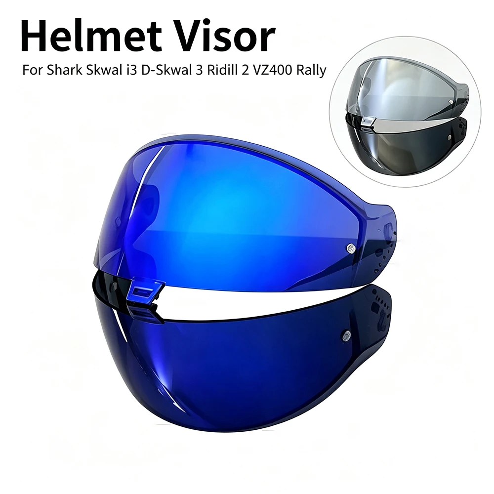Helmet Visor For Shark Skwal i3 D-Skwal 3 Ridill 2 VZ400 Rally Motorcycle Helmet Visor Replacement Lens