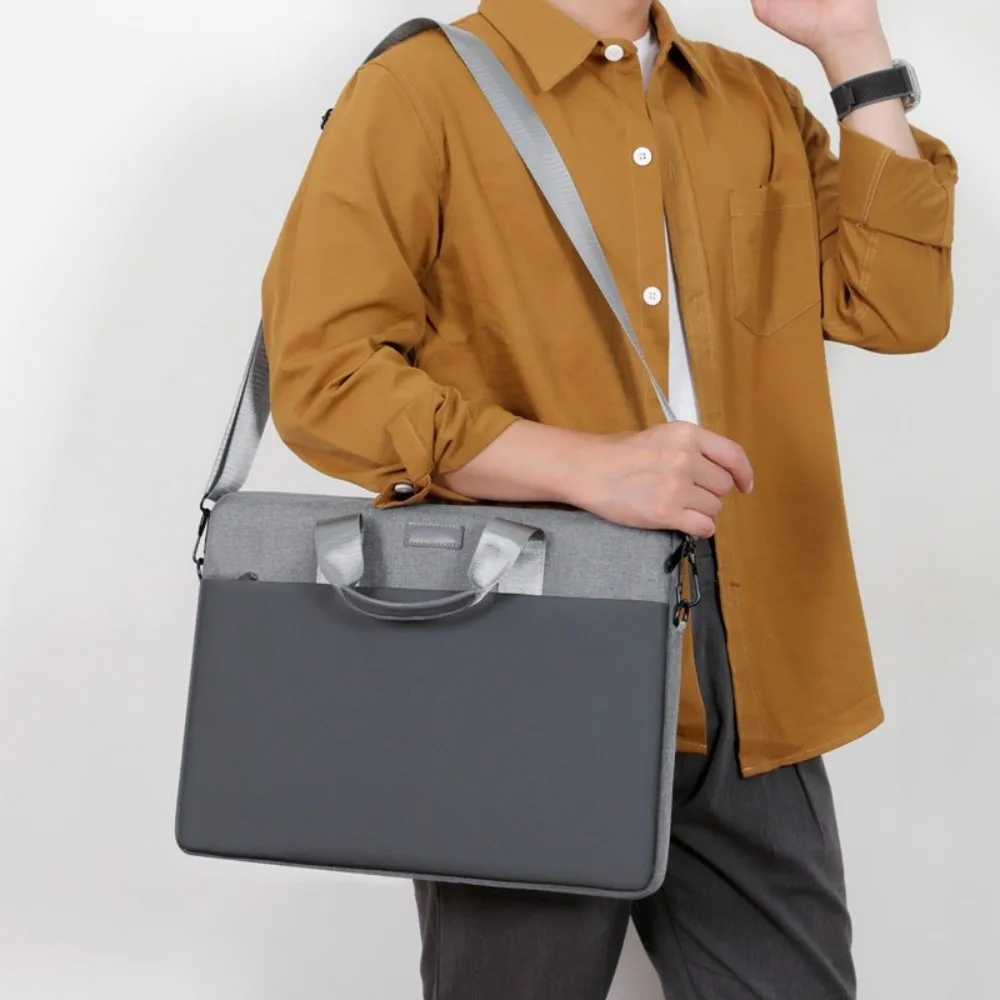 With Shoulder Strap Portable Laptop Bags Shockproof Wear-resistant Business Laptop Bag with Handle Waterproof