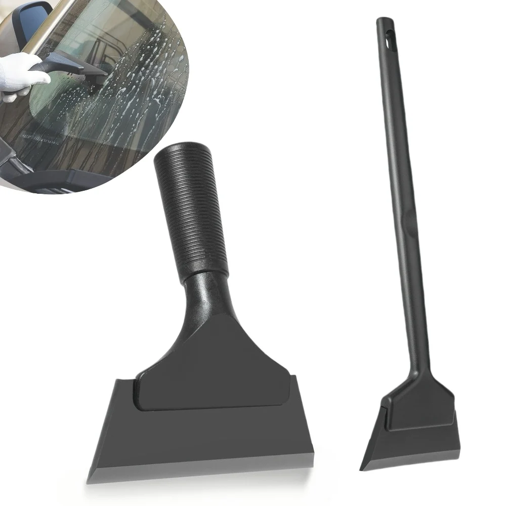 

Car Glass Cleaning Scraper Shovel Rubber Window Tint Squeegee Water Blade Wiper Glass Handy Car Washing Cleaner Tool Ice Breaker
