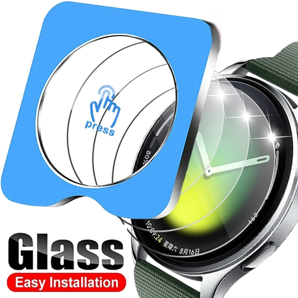 1–3 Stück Auto-Installations-Displayschutzfolien aus gehärtetem Glas für Xiaomi Watch 5 Smartwatch, bruchsichere, wasserdichte Schutzfolien