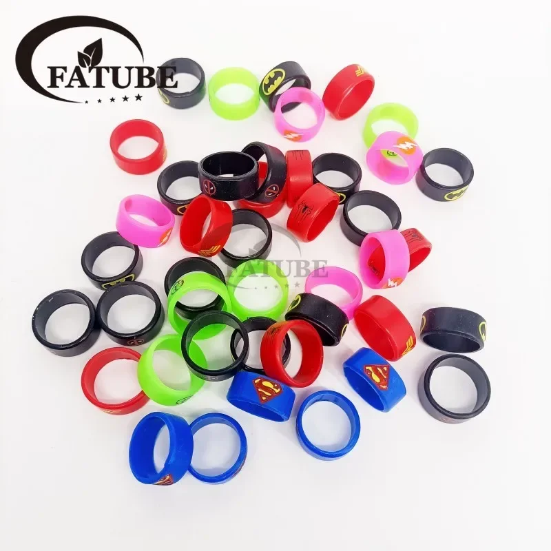 100 قطعة حلقة سيليكون غير قابلة للانزلاق 23*10 مللي متر لملحقات حماية النموذج الميكانيكي #1