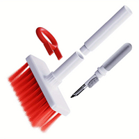 5 In 1 Cleaner Kit Computer Keyboard Cleaning Brush Headphone Cleaning Pen For Airpods Mobile Phone Cleaning Tools Keycap Puller