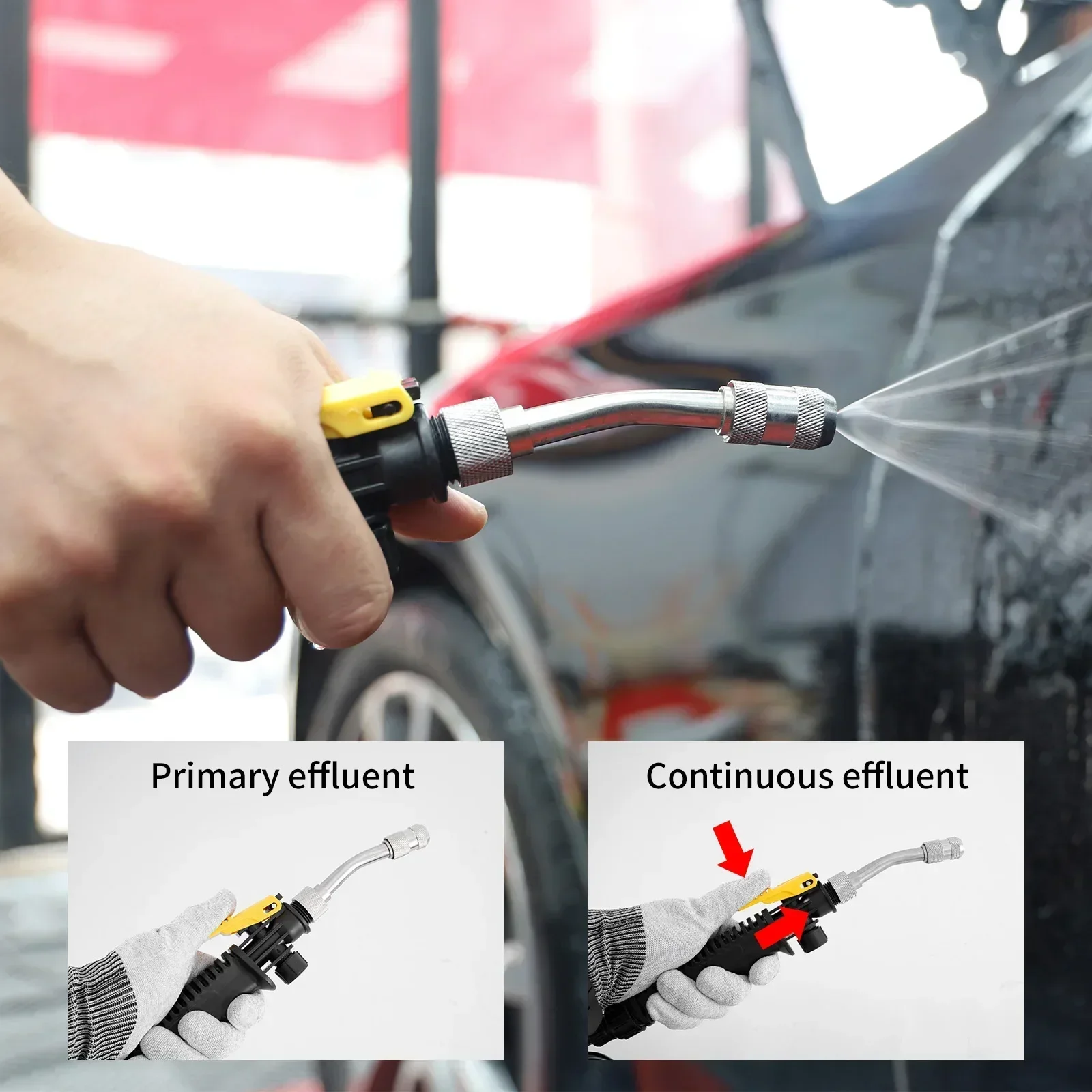 9.5L izable Portable TPU PPF Window Tint Water Pressure Tank High Pressure Sprayer Car Washing Cleaning Bucket