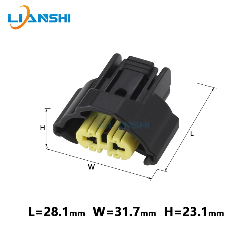 Suitable for Toyota Mazda H9 lamp holder car headlamp plug high beam connector DJ70211YA-2.8-21