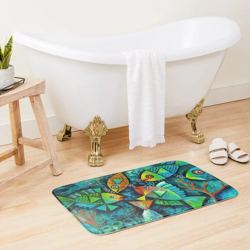 

Blowing bubbles Bath Mat Absorbent Rug For Hallway On The Floor Bathroom Supplies Slip-Resistant Mat