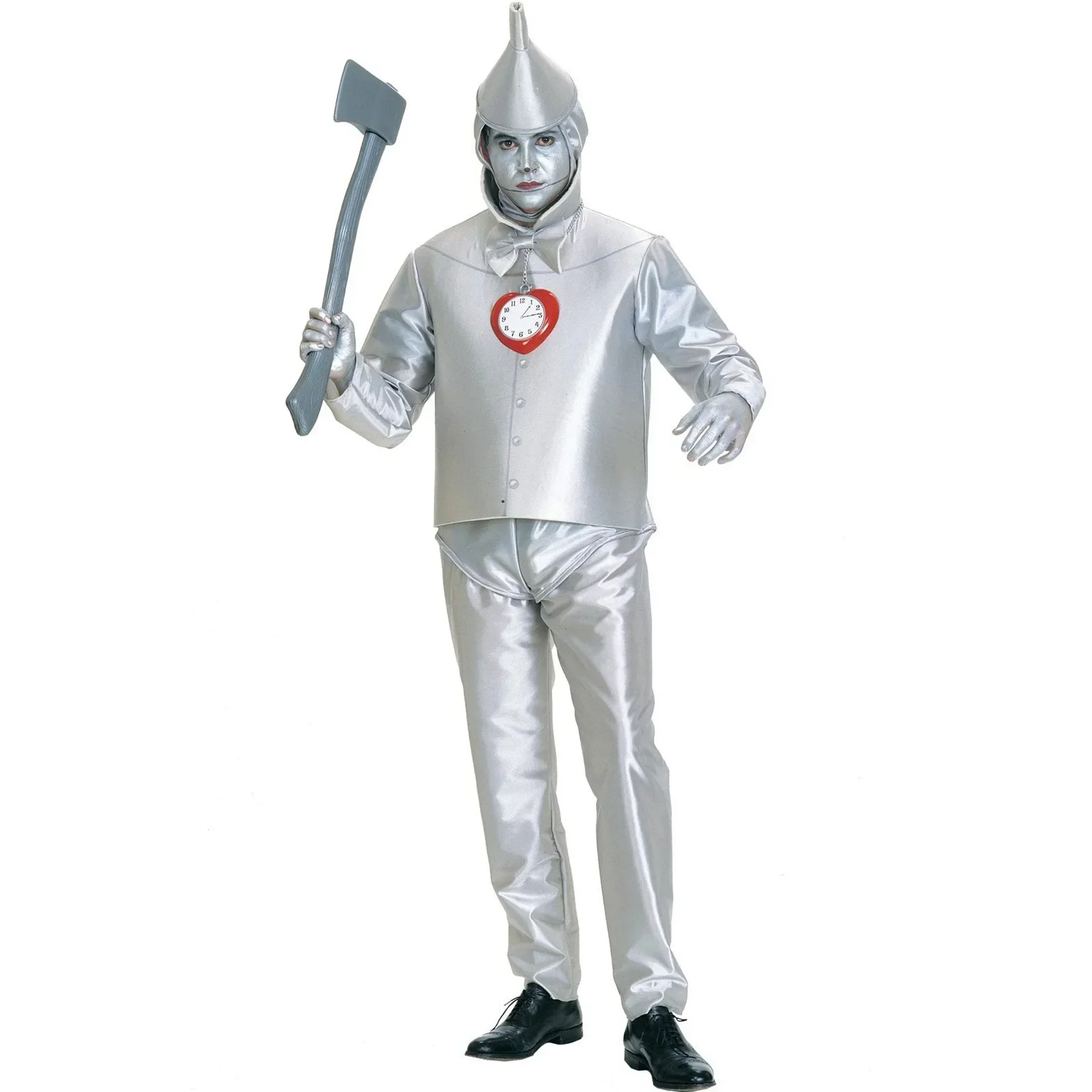 Adult Wizard Of Oz Tin Man Costume for Men Cosplay Anime Halloween Purim Party Mardi Gras Fancy Dress