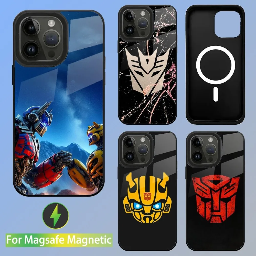 

Cool T-TransformerS Phone Case For iPhone 16,15,14,13,12,11,Plus,Pro,Max Mini Magsafe Magnetic Wireless Charging