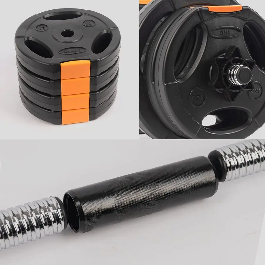 

Набор гантелей, регулируемый набор штанг 2 в 1, тренировки мышц и силы