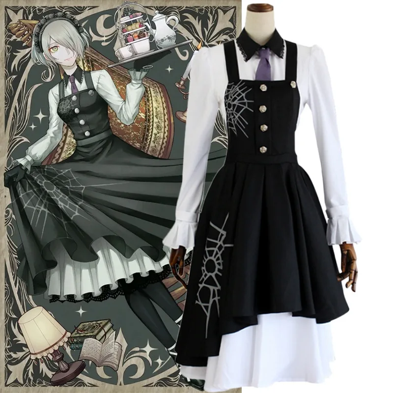 

New Bullet Theory Breaking V3cos Dress Tojo Zhanmei Cosplay Anime Role Playing Uniform Dress Women's Wear