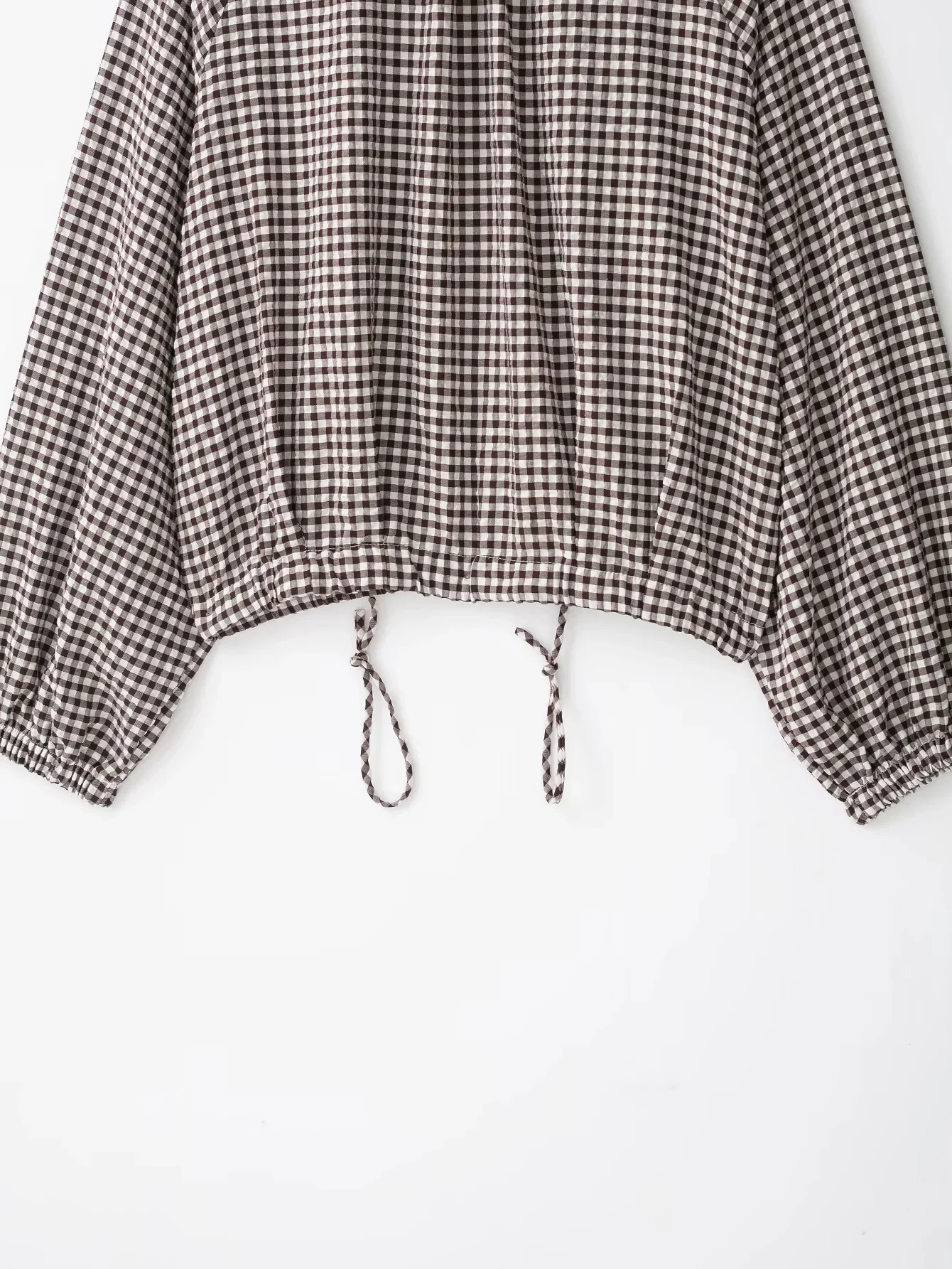 KONDALA Damen Lässige Elegante Karierte Hemdjacke 2026 Frühling Herbst Trendige High-Street Vintage Jacke Vielseitige Pendlerjacke für Damen – Detail 10