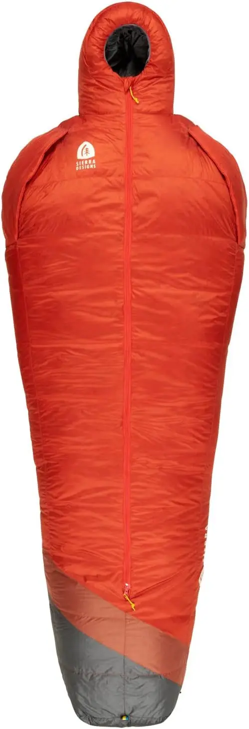 15 Degree Sleeping Bag for Backpacking or Camping. Lightweight, Comfortable and Warm Down Sleeping