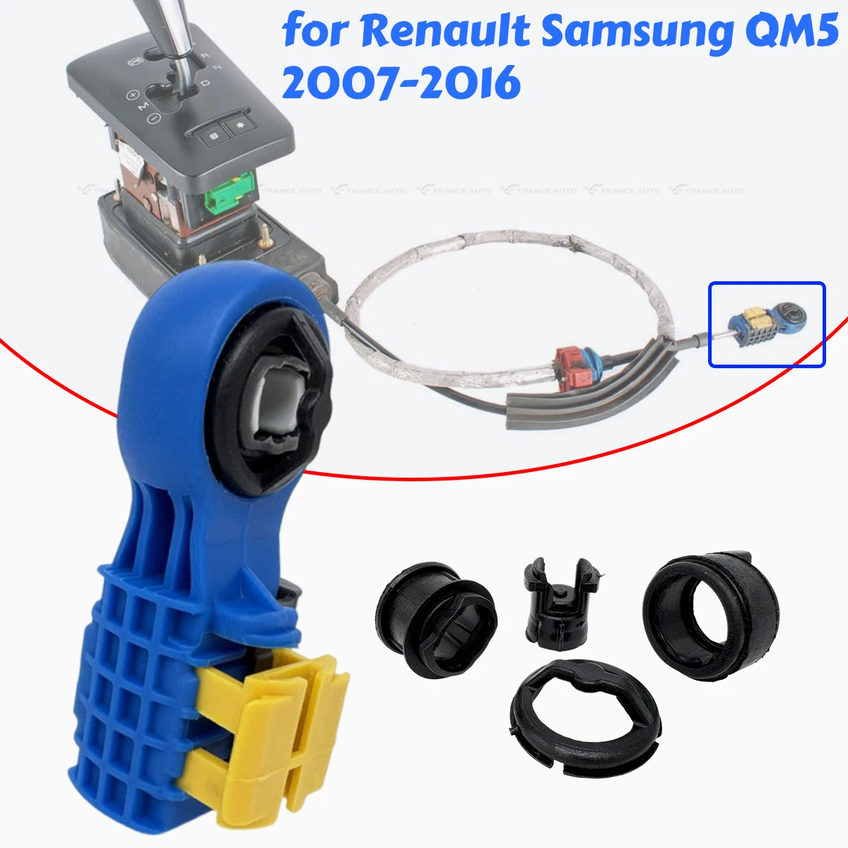 

Трос переключения передач, концевая втулка, ремонтный разъем, адаптер, пряжка для Renault Samsung QM5 2007-2016, запчасти, аксессуары