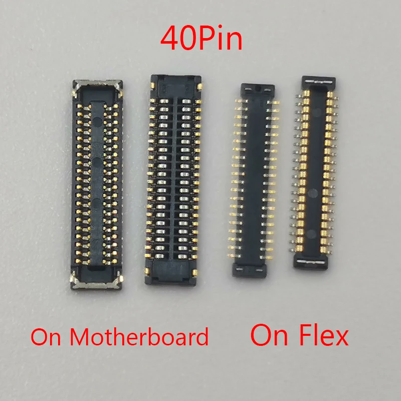 

2-10pcs 40pin LCD Display FPC Connector For Xiaomi 6X/A2 Lite/MI 8 Lite/Redmi NOTE 6 5 Note 6Pro 5Pro Screen Flex Plug On Board