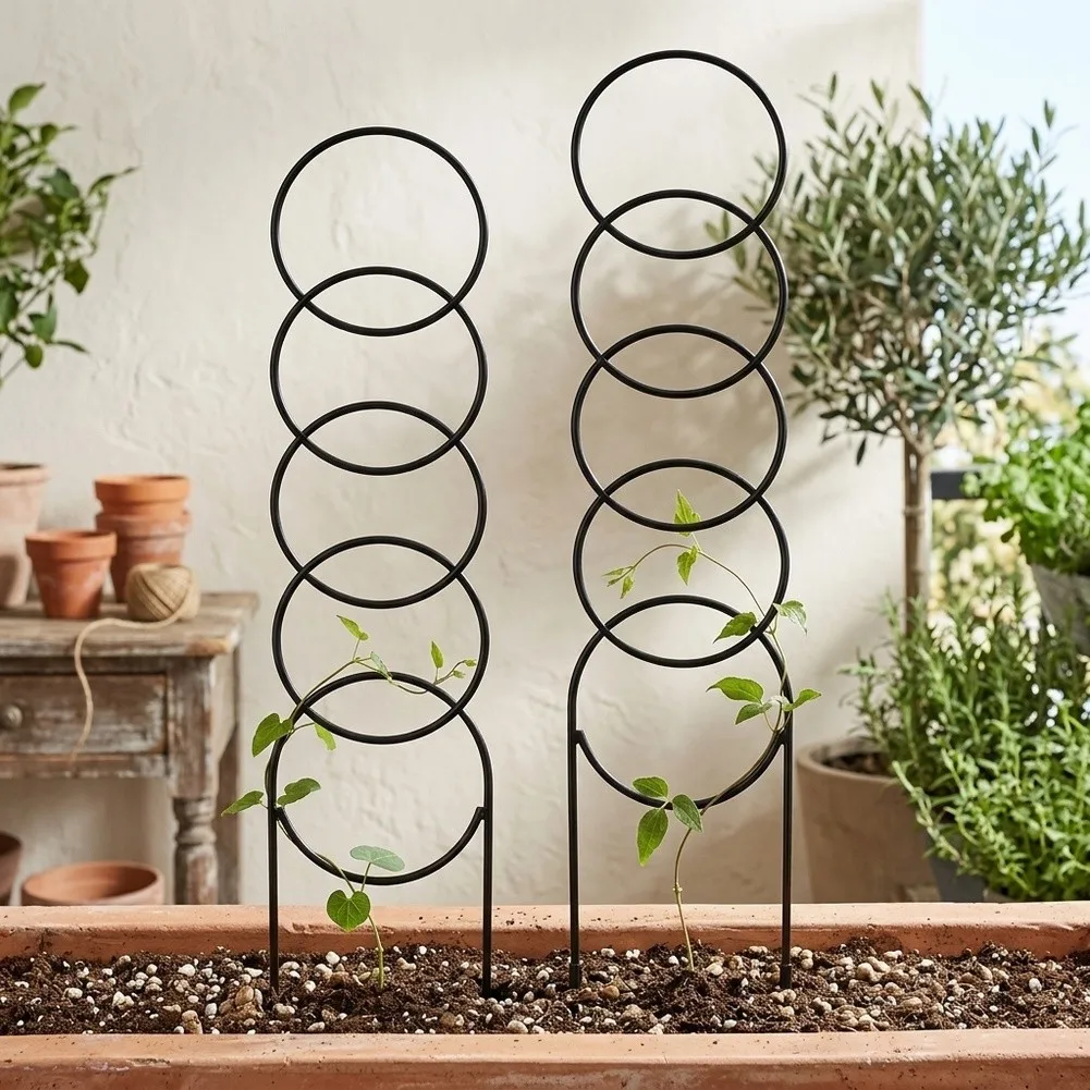 Plant Trellis For Climbing Plants For Potted Plants Plant Stakes Plant Support For Potted Vines And Flowers, Indoor Outdoor