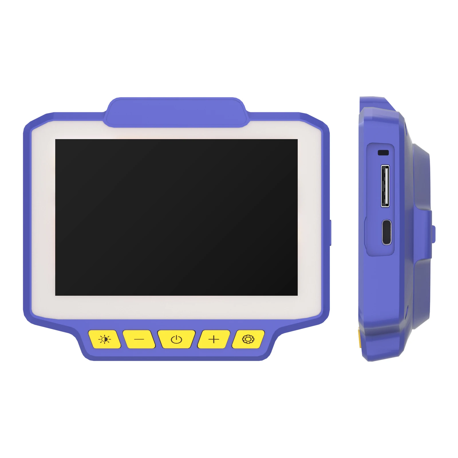 4.3Inch 2MP 1080P Air Conditioner Cleaning  Endoscope CMOS Borescope Side-view Side Spraying Digital Microscope Camera