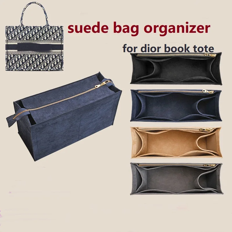Bolsa de maquillaje para el organizador del bolso Dior Book Tote